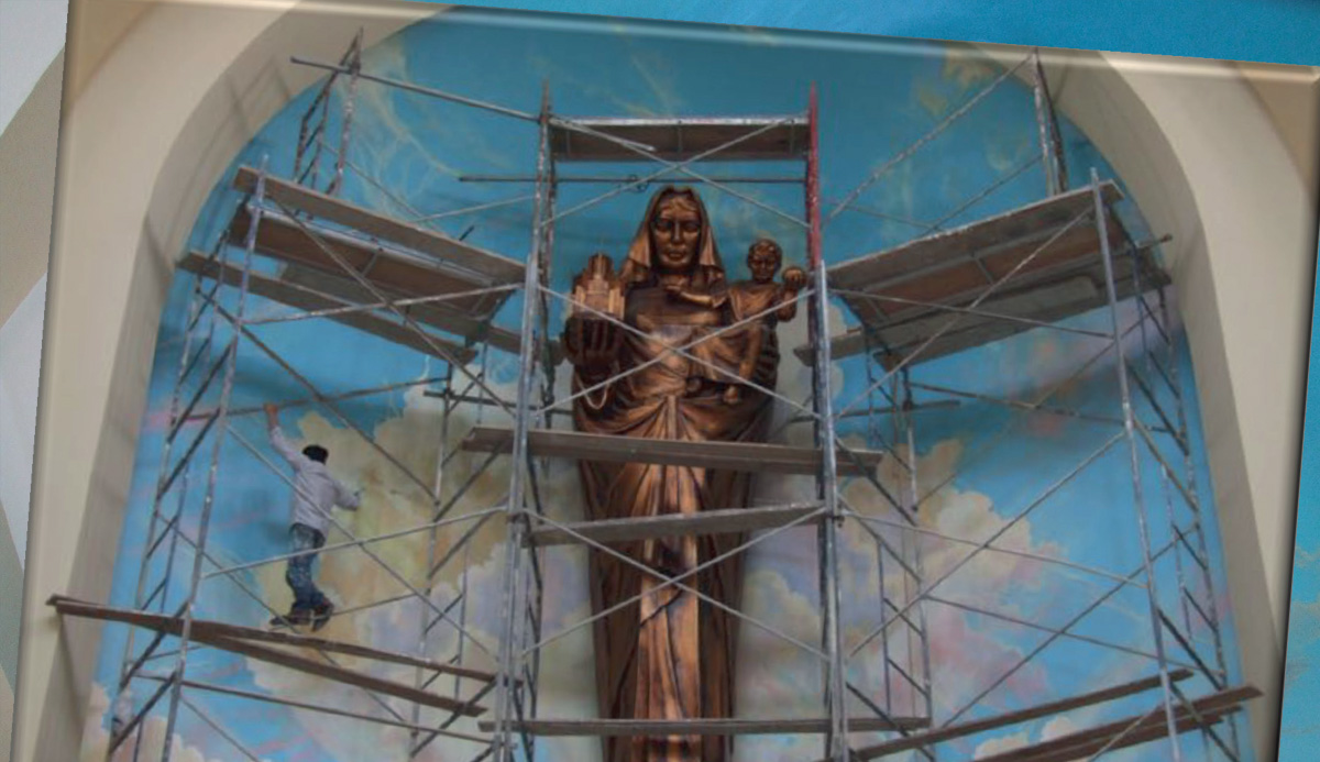 Mural Iglesia Fundacion ABC,
Guaranda, Ecuador